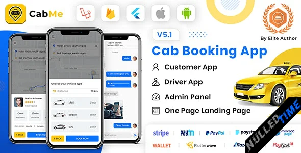 Cabme  Enterprise Level Complete Taxi App Flutter-1.webp